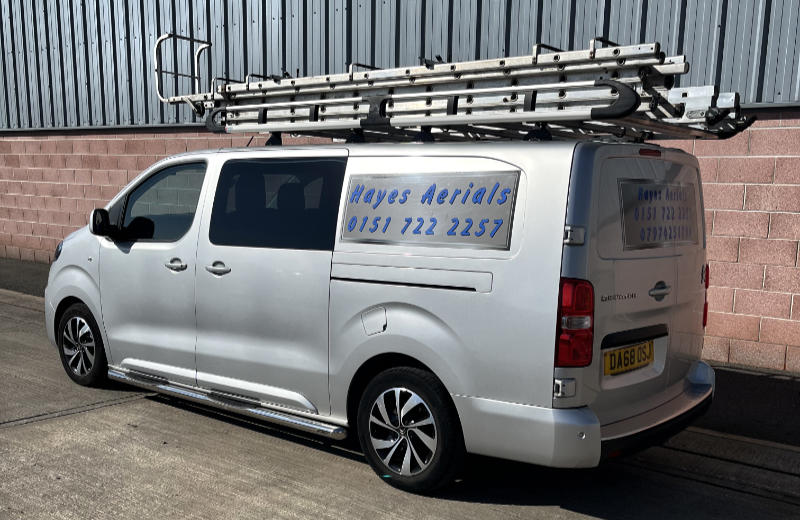 Hayes Aerials van